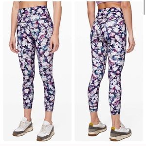 Lululemon High Rise Align Pant II 25” floral print